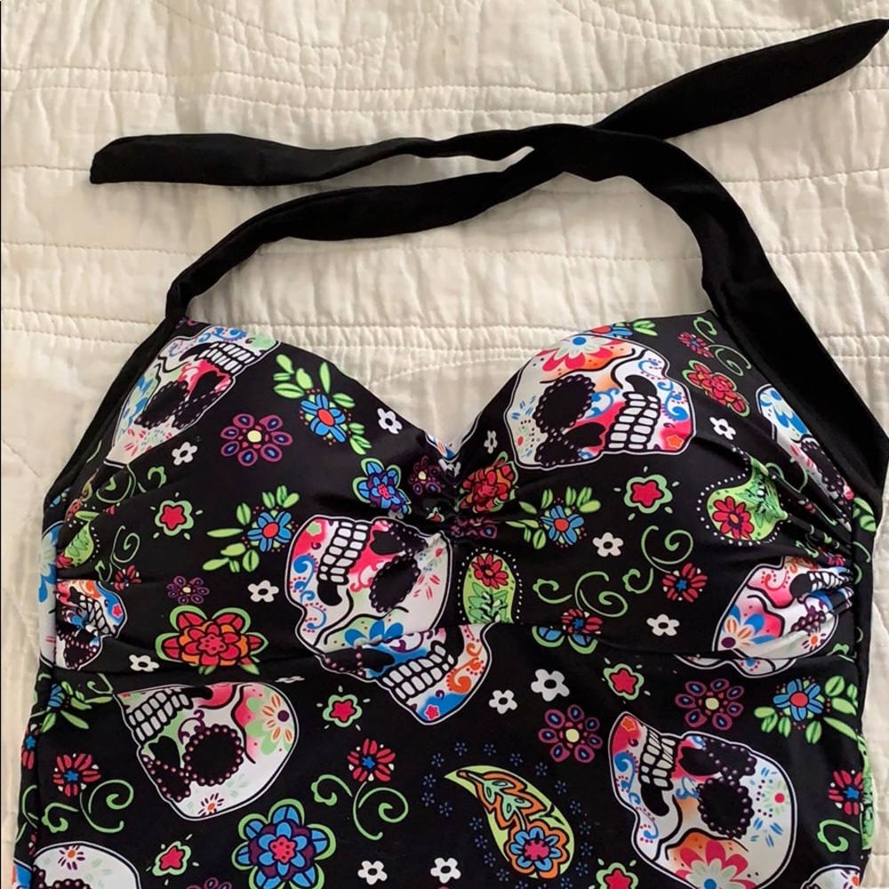 Sugar Skull bathing suit